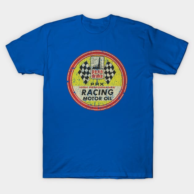 Penn Drake PRX Racing Oil 1956 T-Shirt by JCD666